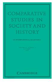 Comparative Studies in Society and History Volume 49 - Issue 4 -