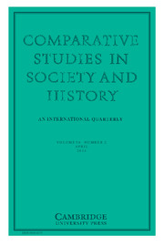 Comparative Studies in Society and History Volume 56 - Issue 2 -