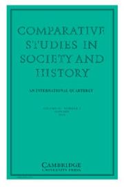 Comparative Studies in Society and History Volume 58 - Issue 1 -