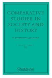 Comparative Studies in Society and History Volume 62 - Issue 3 -