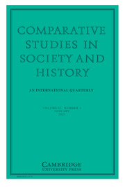 Comparative Studies in Society and History Volume 63 - Issue 1 -