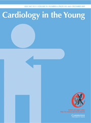 Cardiology in the Young Volume 19 - Issue 6 -