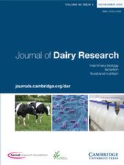 Journal of Dairy Research Volume 82 - Issue 4 -