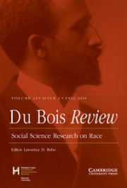 Du Bois Review: Social Science Research on Race Volume 13 - Issue 2 -