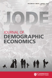 Journal of Demographic Economics Volume 84 - Special Issue1 -  Gender, Family and Development