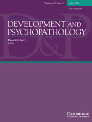 Development and Psychopathology Volume 30 - Issue 2 -