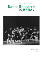 Dance Research Journal Volume 52 - Issue 2 -