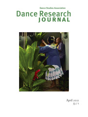 Dance Research Journal Volume 53 - Issue 1 -