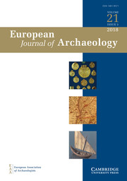 European Journal of Archaeology Volume 21 - Issue 3 -