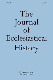 The Journal of Ecclesiastical History Volume 70 - Issue 3 -