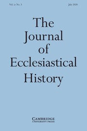 The Journal of Ecclesiastical History Volume 71 - Issue 3 -