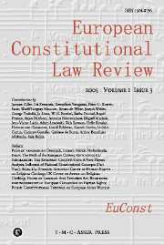 European Constitutional Law Review Volume 1 - Issue 3 -