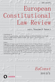 European Constitutional Law Review Volume 8 - Issue 2 -