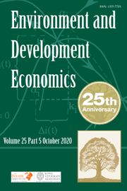 Environment and Development Economics Volume 25 - Issue 5 -