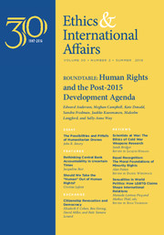 Ethics & International Affairs Volume 30 - Issue 2 -