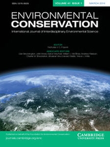 Environmental Conservation Volume 41 - Issue 1 -