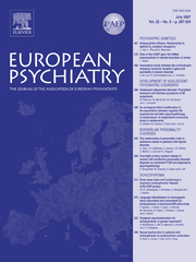 European Psychiatry Volume 22 - Issue 5 -