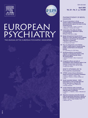 European Psychiatry Volume 24 - Issue 3 -