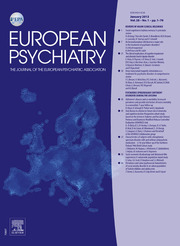 European Psychiatry Volume 28 - Issue 1 -