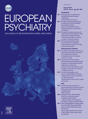 European Psychiatry Volume 28 - Issue 6 -