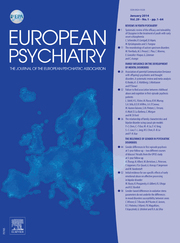 European Psychiatry Volume 29 - Issue 1 -