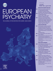 European Psychiatry Volume 30 - Issue 4 -