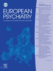 European Psychiatry Volume 30 - Issue 8 -