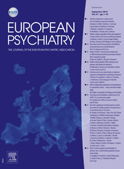 European Psychiatry Volume 37 - Issue  -