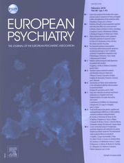 European Psychiatry Volume 48 - Issue 1 -