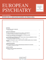 European Psychiatry Volume 3 - Issue 1 -