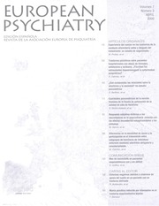 European Psychiatry Volume 7 - Issue 3 -