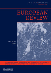 European Review Volume 26 - Issue 4 -