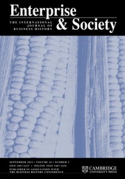 Enterprise & Society Volume 24 - Issue 3 -