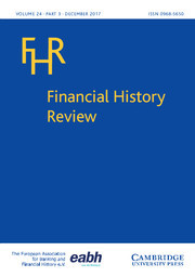 Financial History Review Volume 24 - Issue 3 -