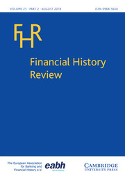 Financial History Review Volume 25 - Issue 2 -