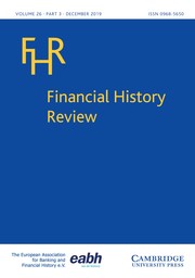 Financial History Review Volume 26 - Issue 3 -