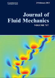 Journal of Fluid Mechanics Volume 717 - Issue  -