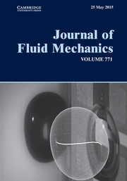 Journal of Fluid Mechanics Volume 771 - Issue  -