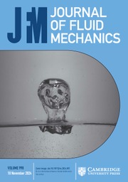 Journal of Fluid Mechanics Volume 998 - Issue  -