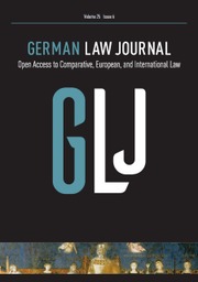 German Law Journal Volume 25 - Special Issue6 -  Strategic Litigation in EU Law