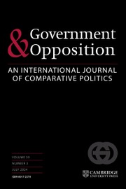 Government and Opposition Volume 59 - Issue 3 -