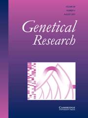 Genetics Research Volume 89 - Issue 4 -