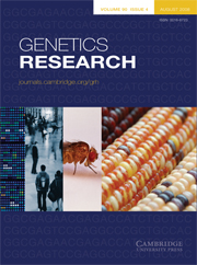 Genetics Research Volume 90 - Issue 4 -