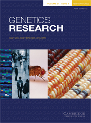 Genetics Research Volume 91 - Issue 1 -