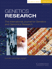 Genetics Research Volume 94 - Issue 2 -