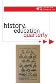 History of Education Quarterly Volume 60 - Issue 4 -