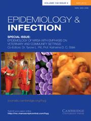 Epidemiology & Infection Volume 138 - Special Issue5 -  Epidemiology of MRSA with Emphasis on Veterinary and Community Settings