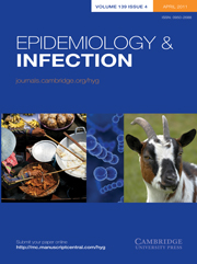 Epidemiology & Infection Volume 139 - Issue 4 -