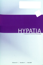 Hypatia Volume 24 - Issue 4 -