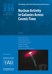 Proceedings of the International Astronomical Union Volume 15 - SymposiumS356 -  Nuclear Activity in Galaxies Across Cosmic Time